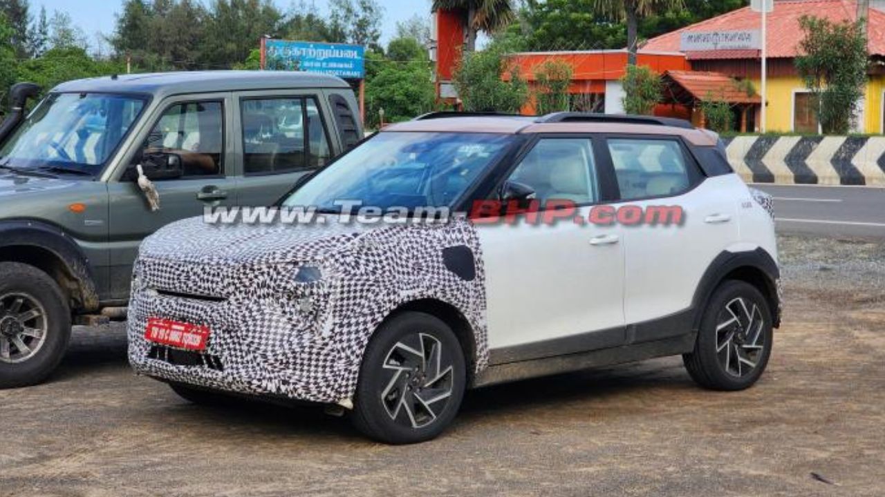 Mahindra XUV 3XO EV Spy 1