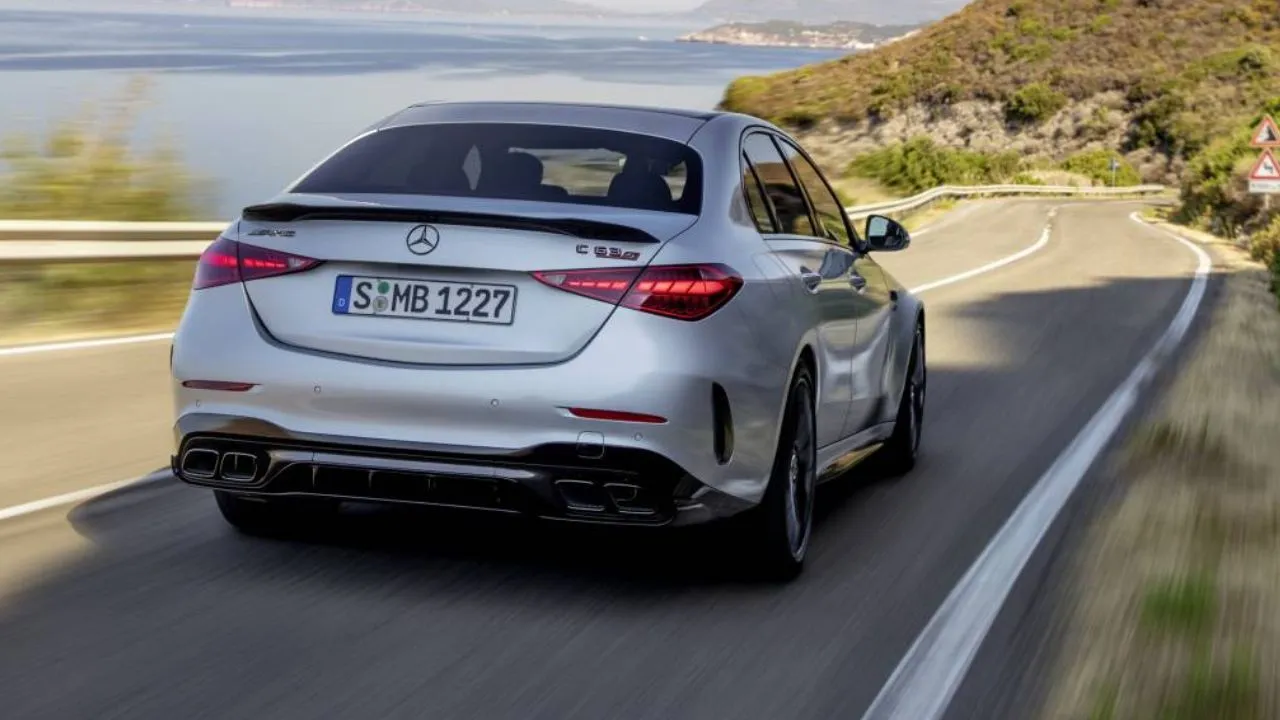 Mercedes AMG C 63 S E Performance Rear