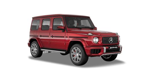 Mercedes Benz AMG G Class Hyacinth red Metallic