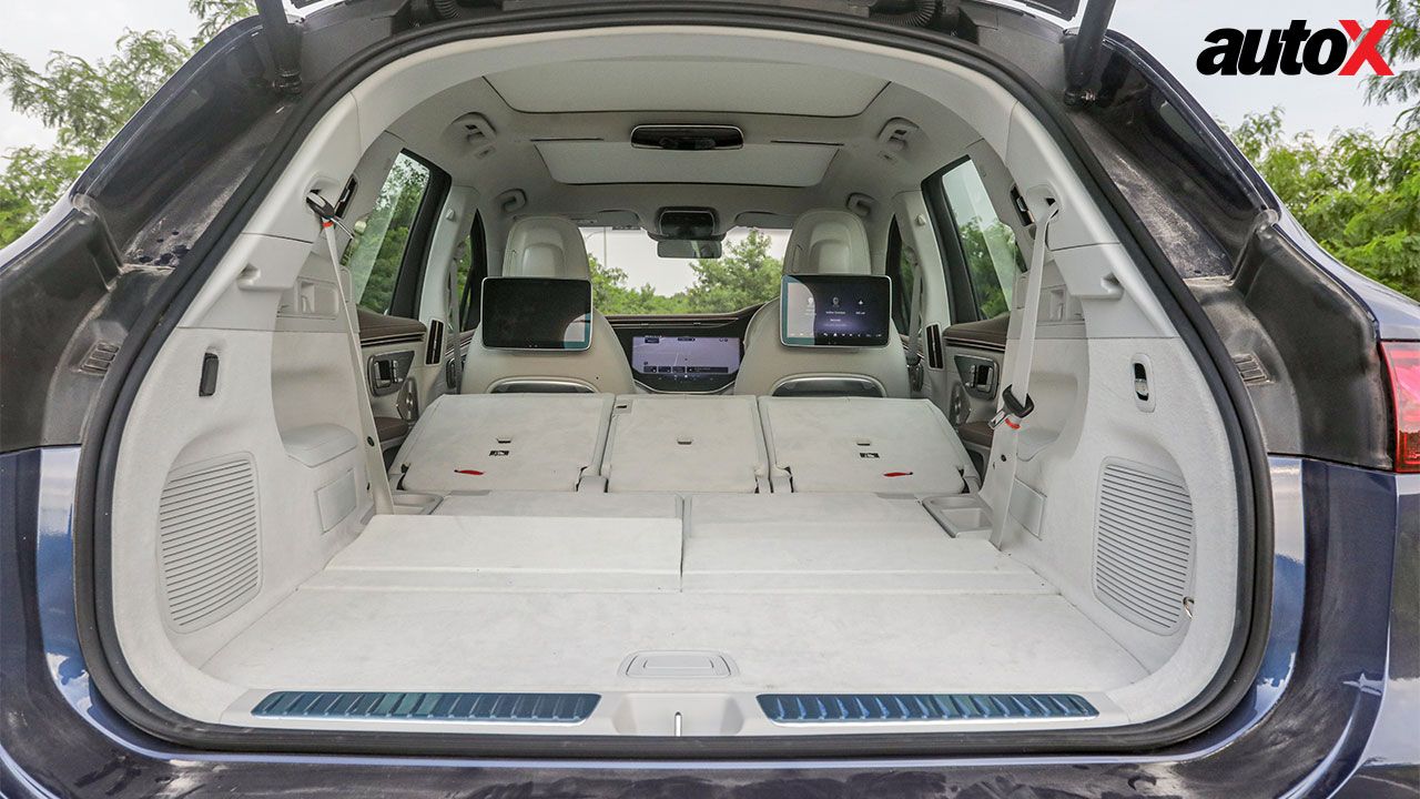 Mercedes Benz EQS Rear Space