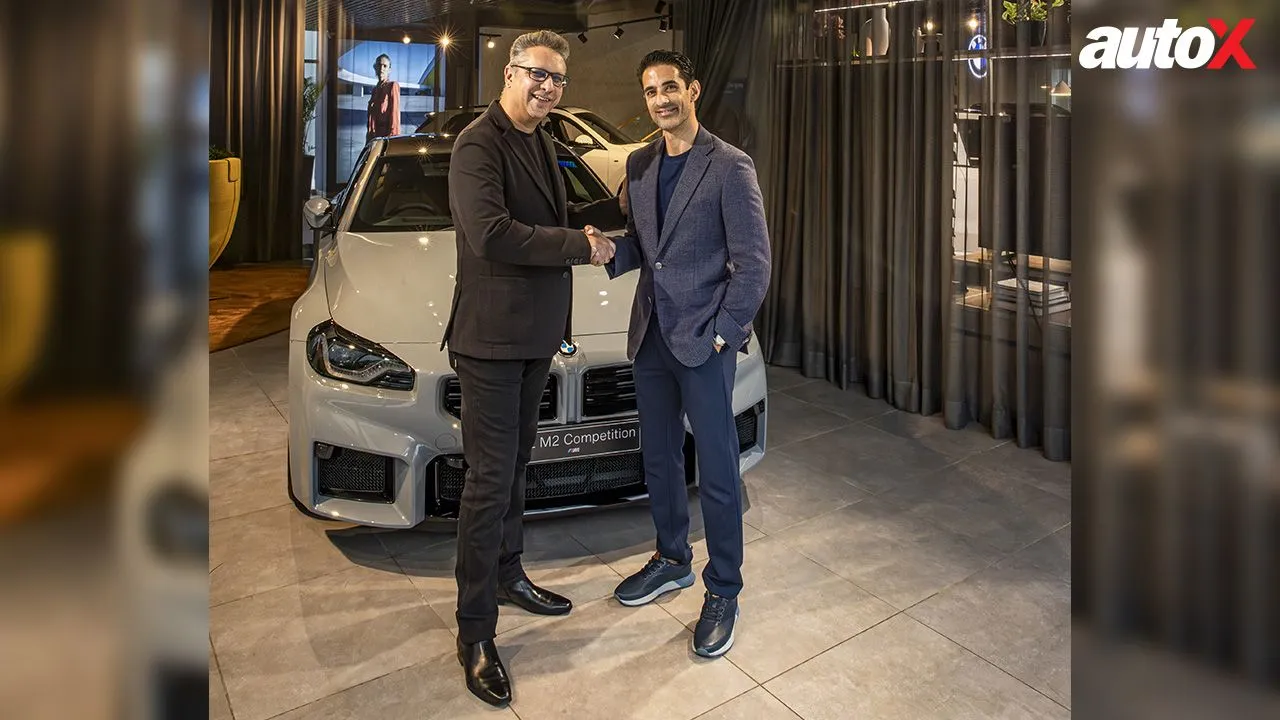 Vikram Pahwa President CEO BMW Group India And Dhruv Behl Editor In Chief AutoX2