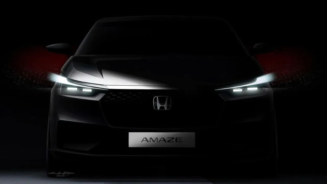2024 Honda Amaze Teaser 2024 Honda Amaze Teaser
