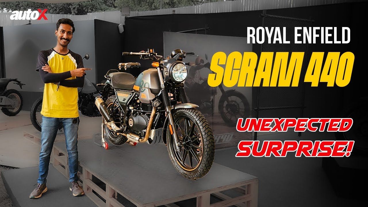 New Royal Enfield Scram 440 Now With Tubeless Tyres More Power