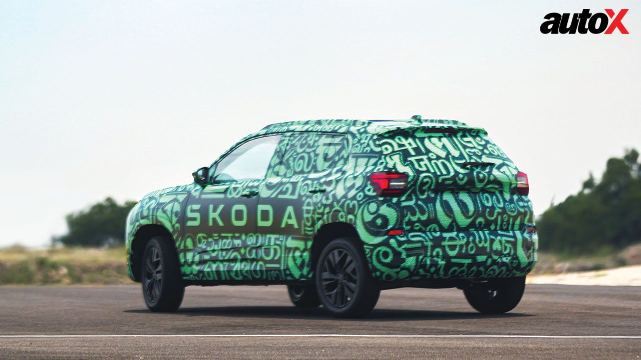 Skoda Kylaq Rear Three Quarter