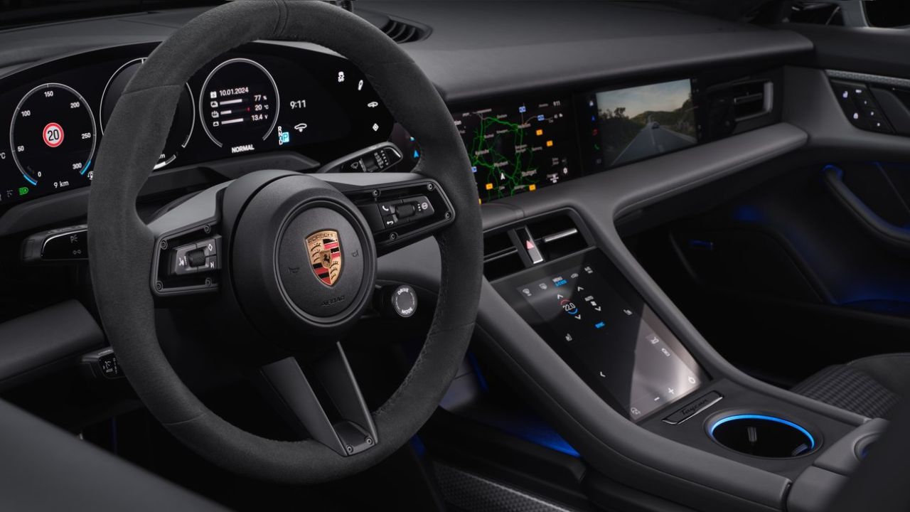 2025 Porsche Taycan EV Interior