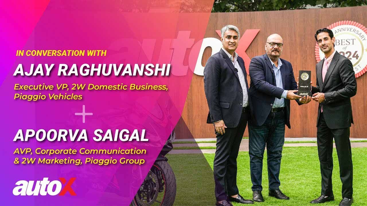 Experience Is Key Ajay Raghuvanshi Executive VP 2W Domestic Piaggio Vehicles AutoX Awards 2024