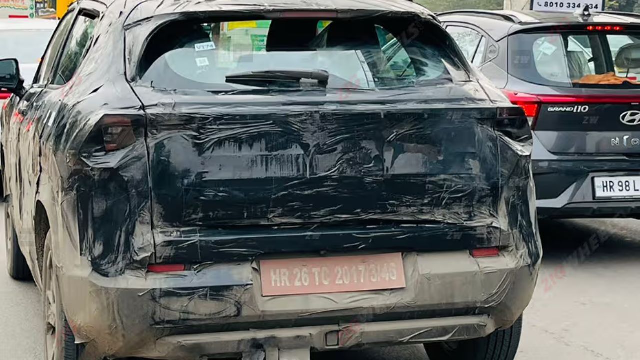 Maruti Suzuki E Vitara Spy Rear Image