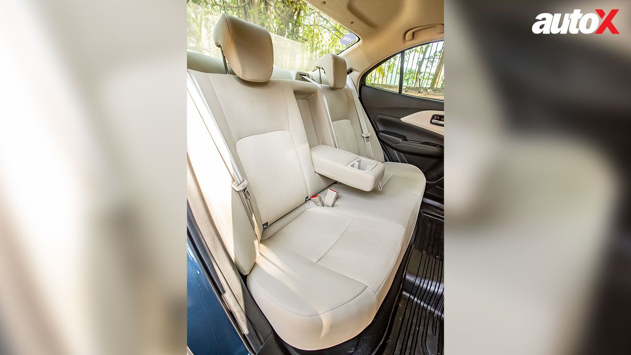 Maruti Swift Dzire Rear Seat Space