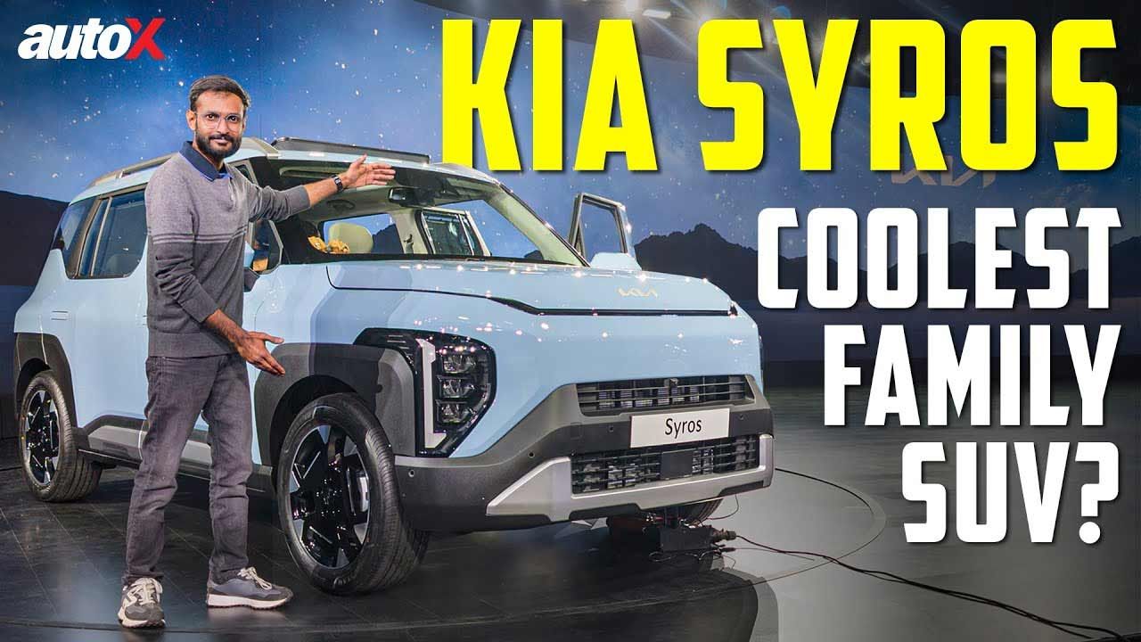 New Kia Syros 2025 SUV Revealed India Launch Date Features And Detailed Walkaround AutoX