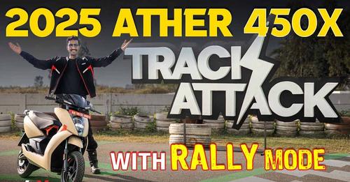 Ather 450X Review 18 More Range Special Tyres Electric Scooter India First Ride AutoX