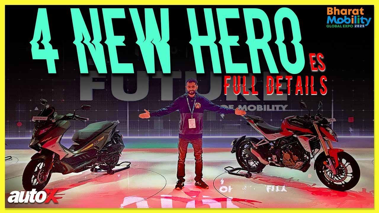 Hero Xpulse 210 Xoom 160 And 125 Launched All Details And Features Auto Expo 2025 India AutoX