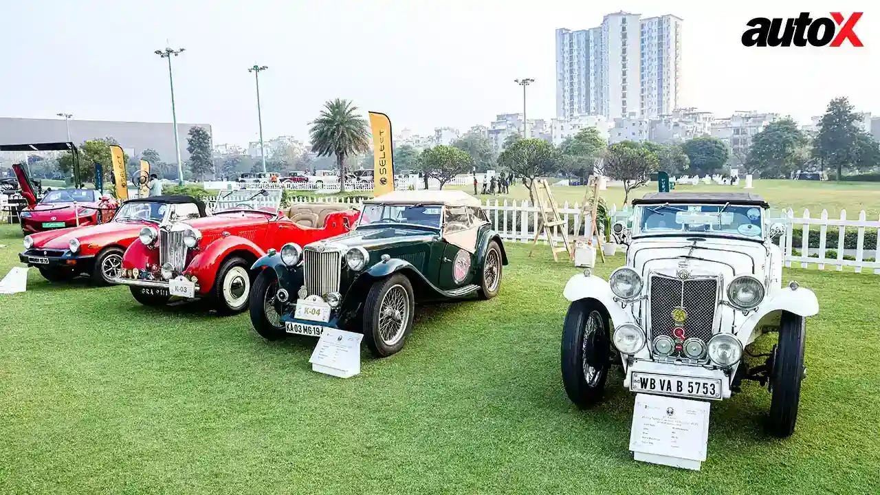1978 MG MGB, 1950 MG YT Tourer, 1946 MG TC and 1949 MG TC Roadster.jpg