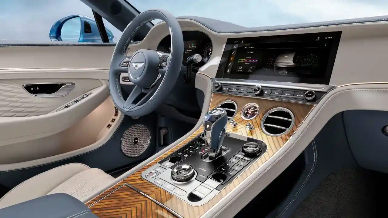 Continental GT Azure interior