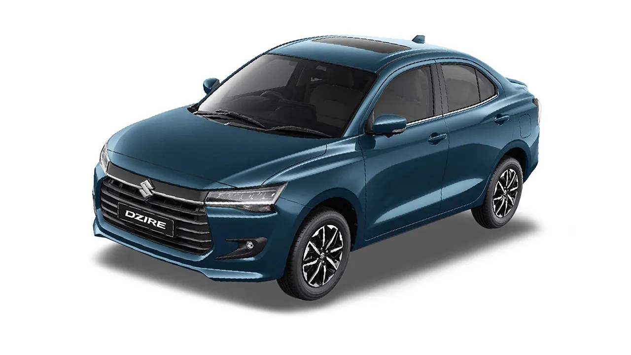 Maruti Suzuki Dzire Alluring-Blue