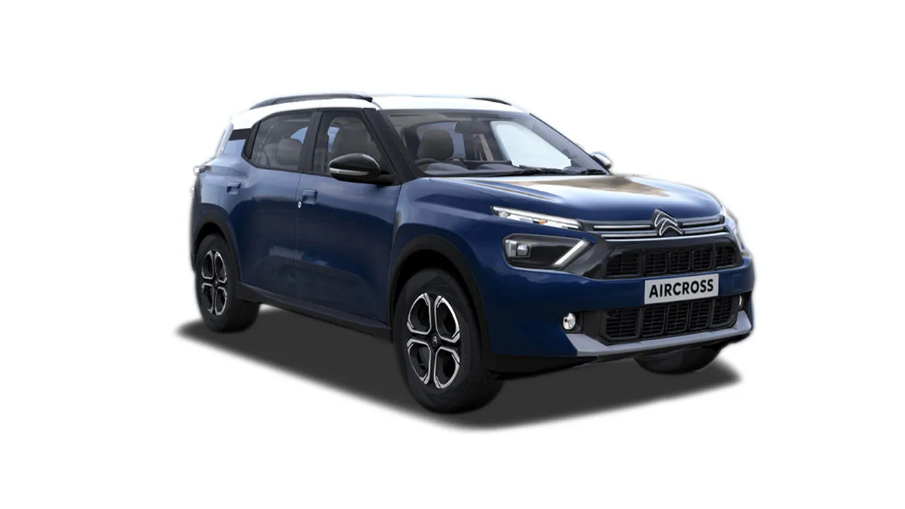 Citroen Aircross Cosmo-Blue-With-Polar-White-roof