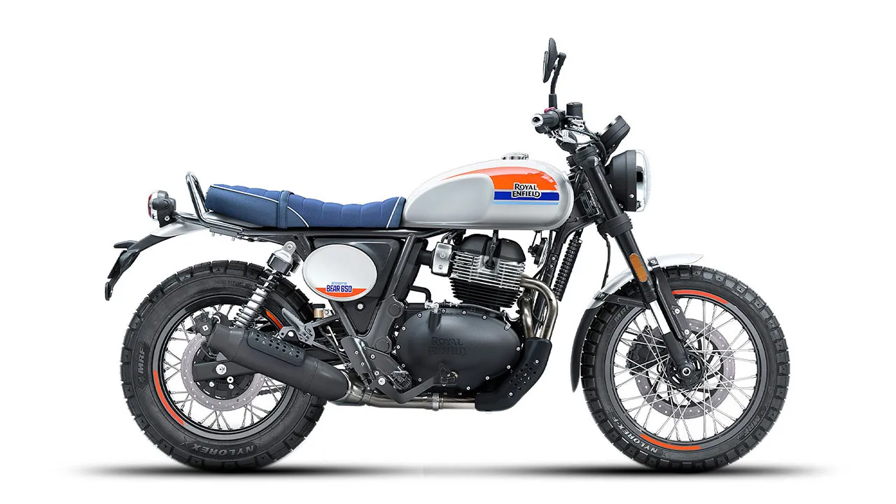 Royal Enfield Bear 650 Boardwalk-White