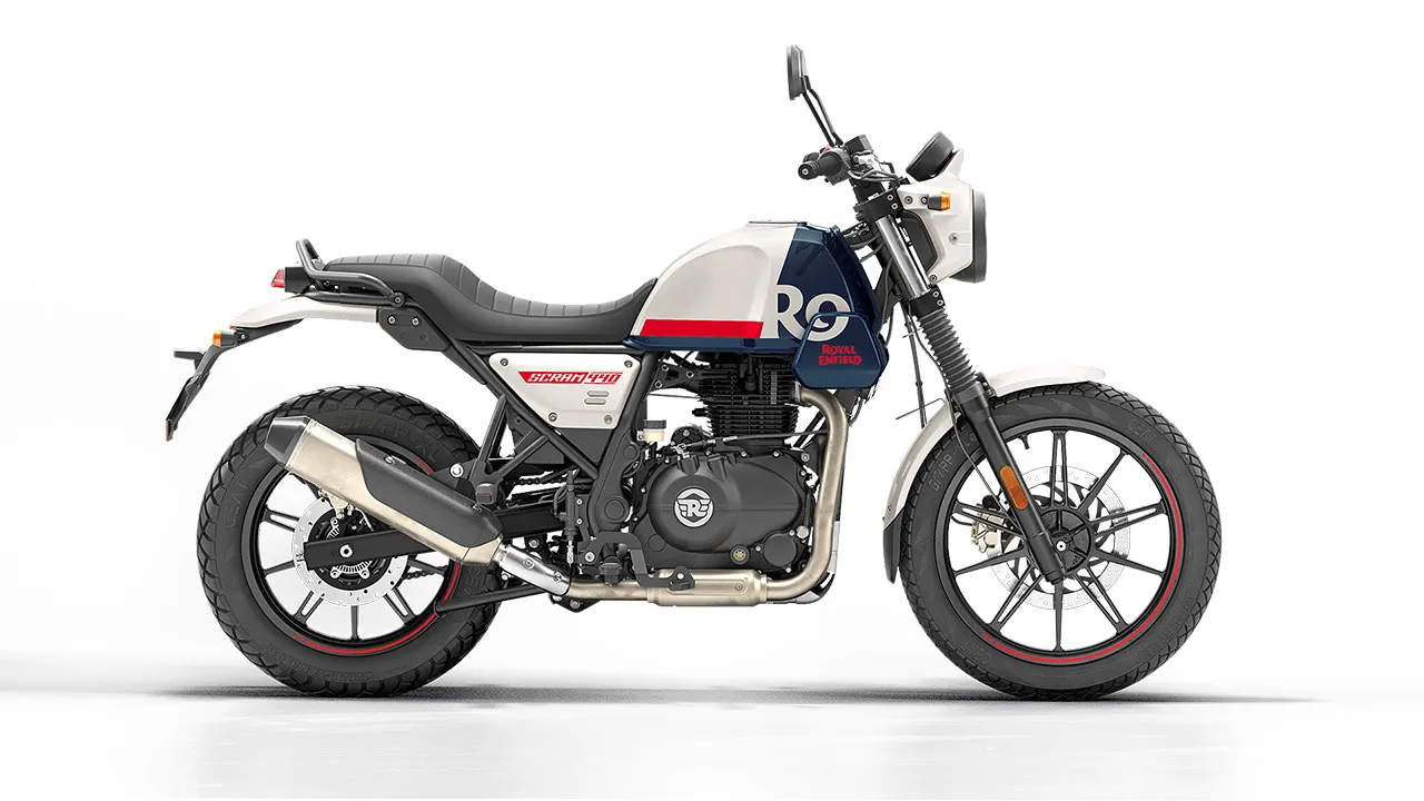 Royal Enfield Scram 440 Force-Blue