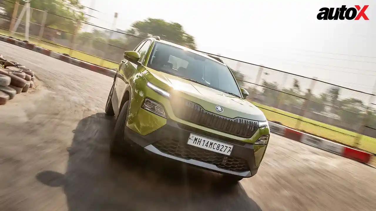 Skoda Kylaq Front view