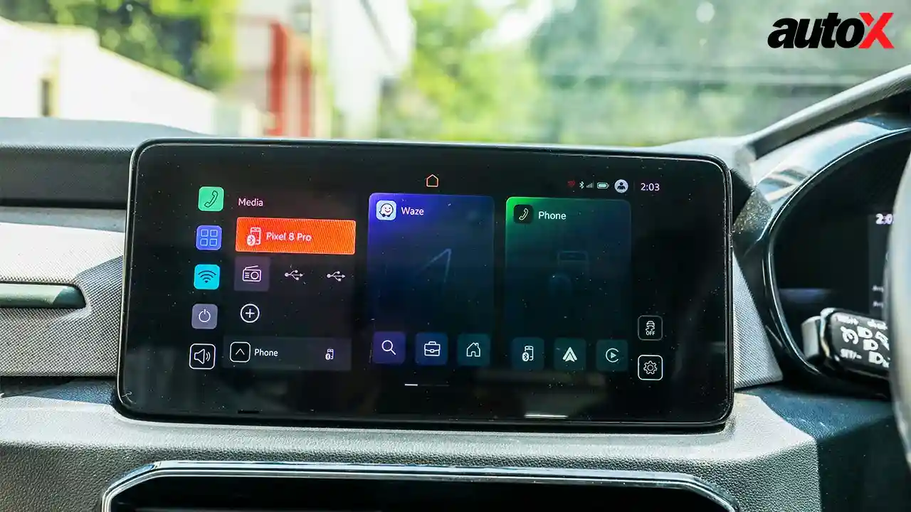 Skoda Kylaq-infotainment-screen