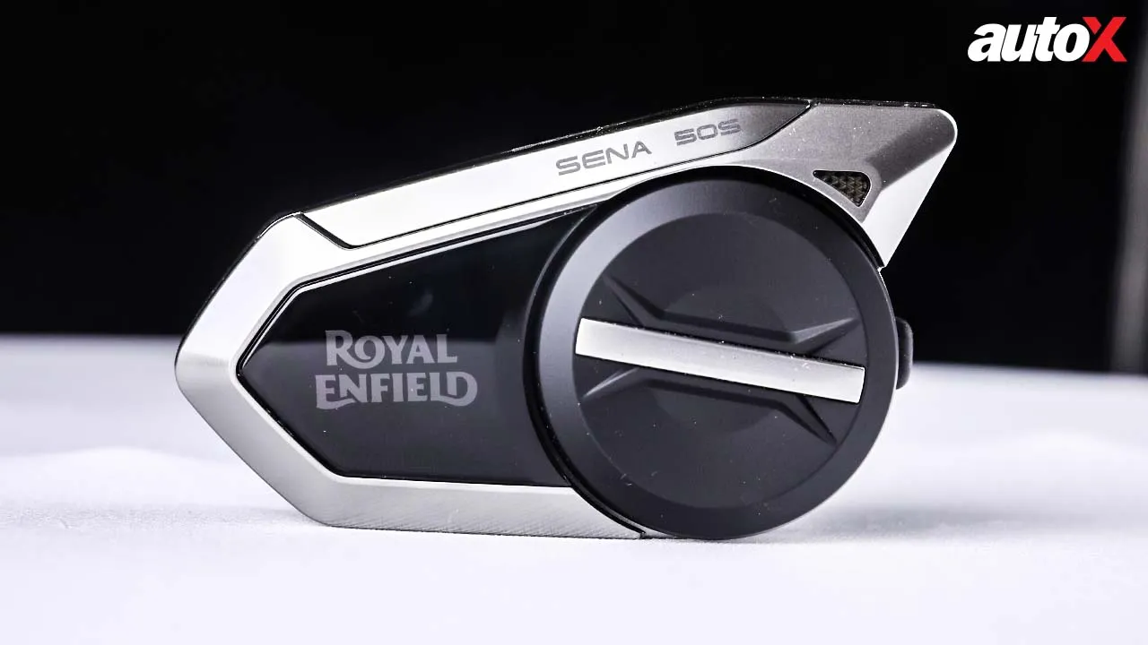 Royal Enfield x Sena 50S Review Close Up
