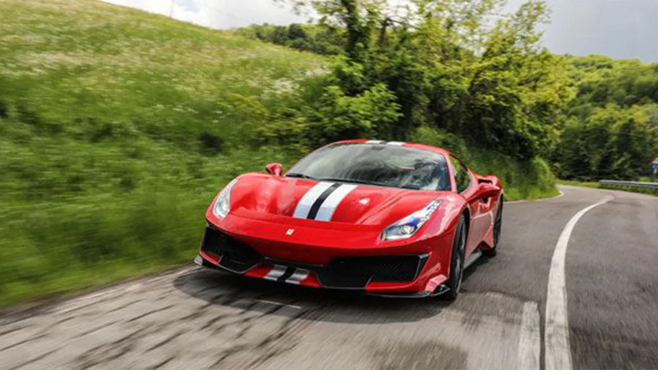 Hym2 Ferrari 488 Pista Action Profile