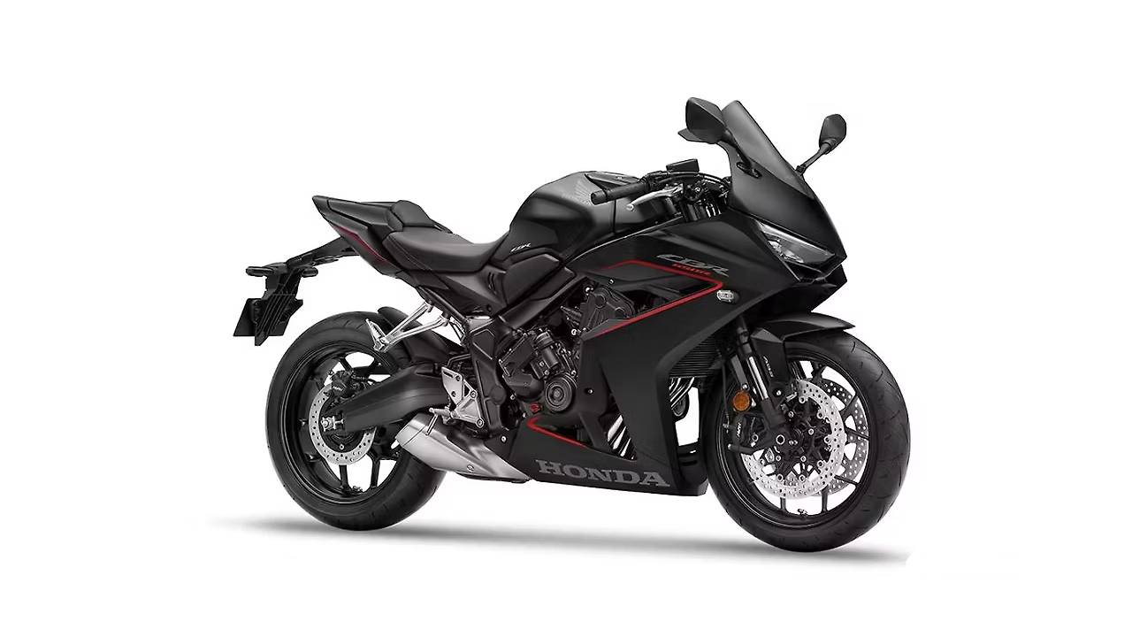 Honda CBR650R Matte Gunpowder Black Metallic