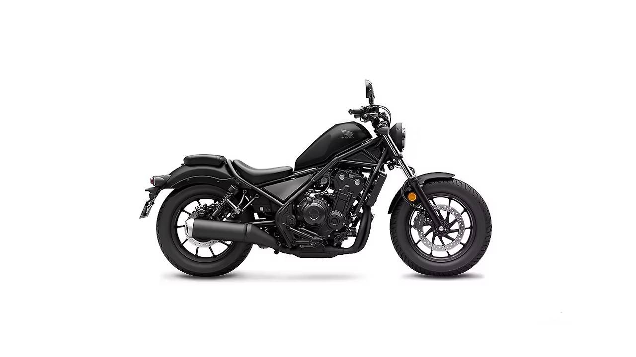 Honda Rebel 500 Matte Gunpowder Black Metallic