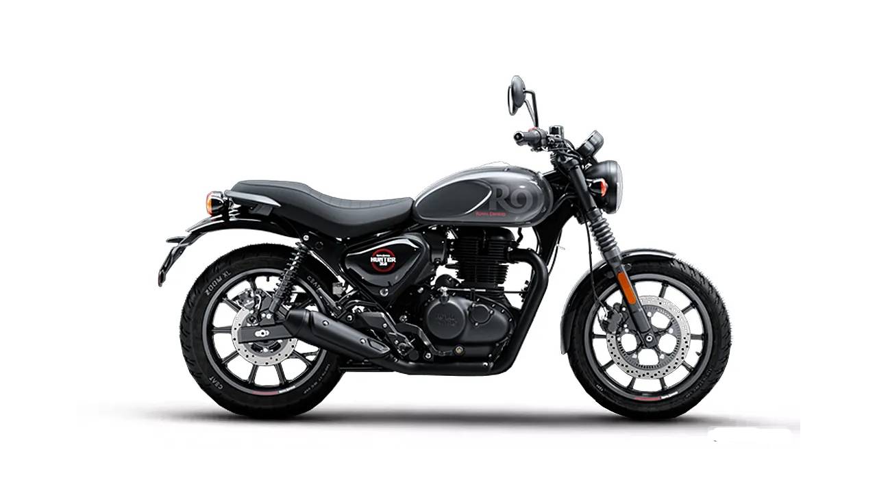 Royal Enfield Hunter 350 Dapper Grey