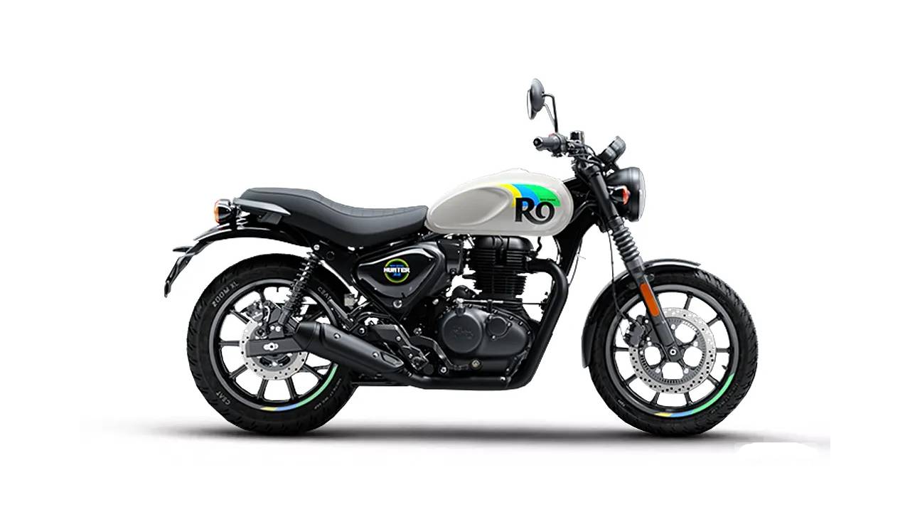 Royal Enfield Hunter 350 Rio White
