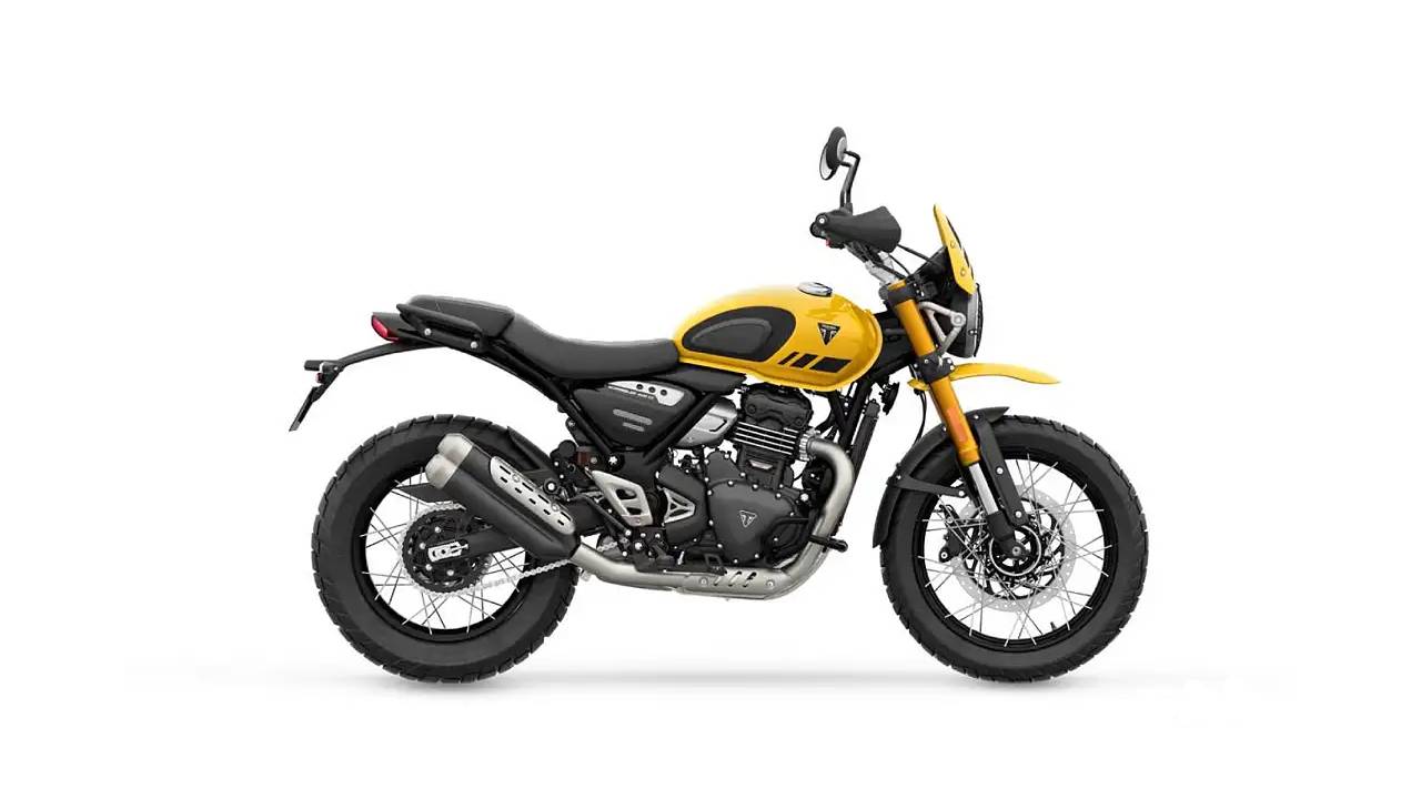 Triumph Scrambler 400 XC Racing Yellow