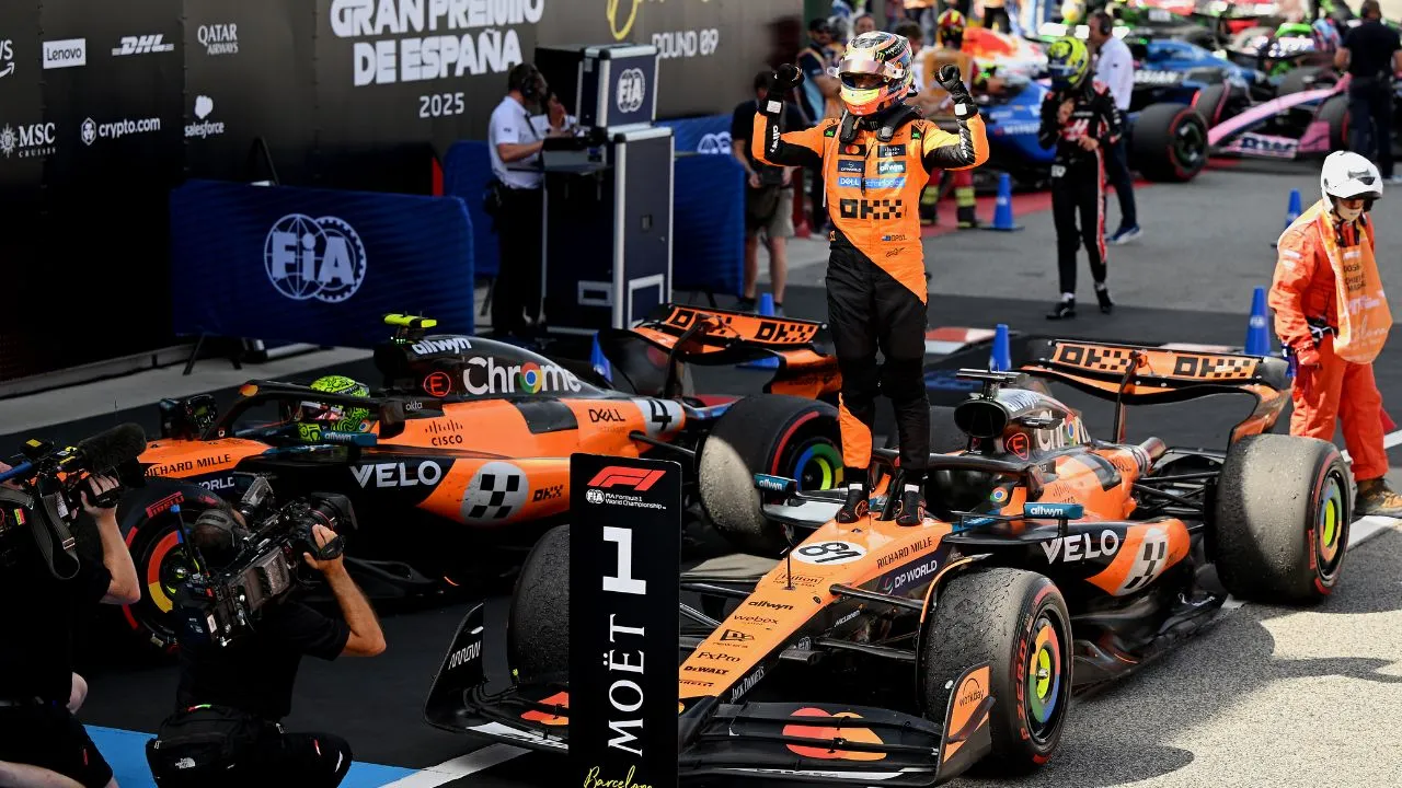 Pqj1 F1 Spanish Grand Prix Oscar Priastri