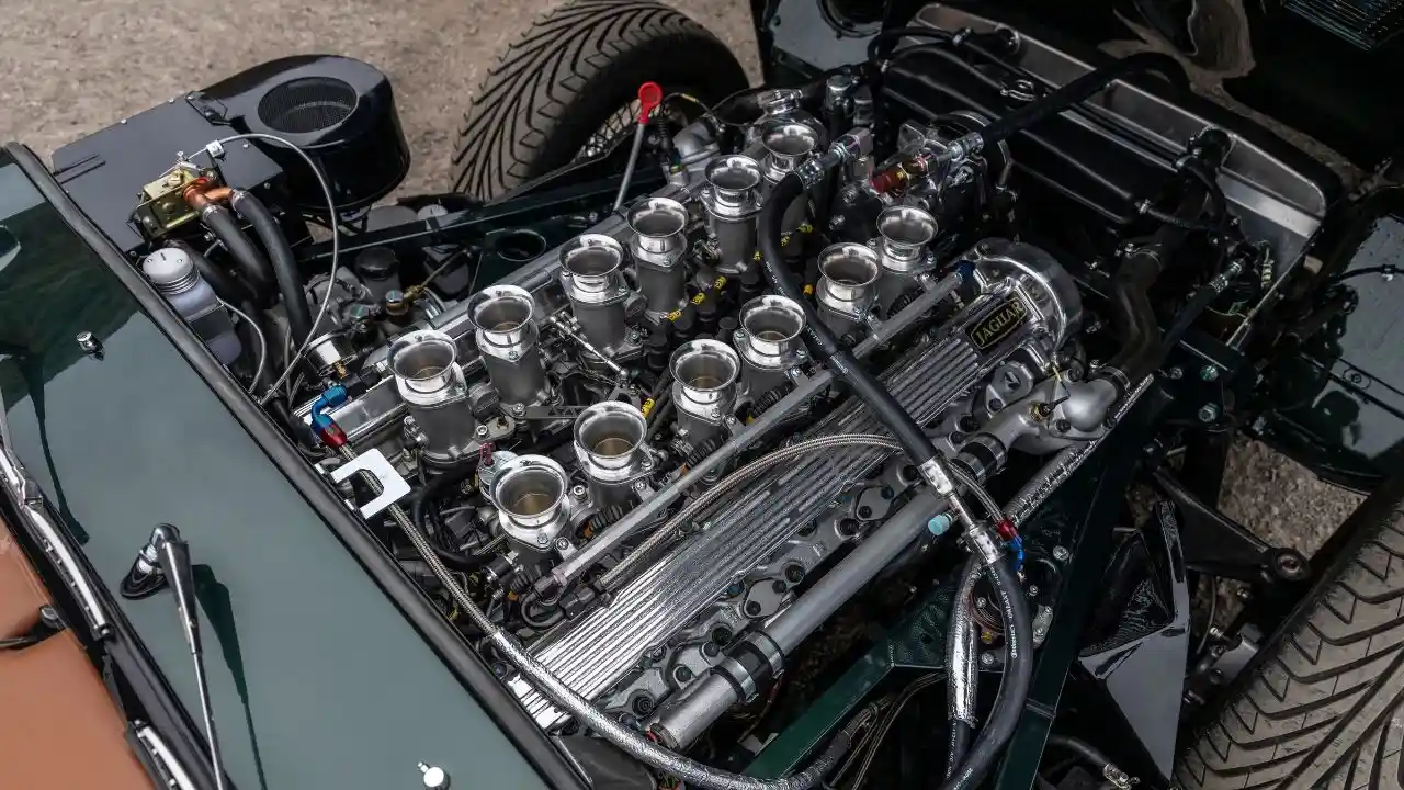 ECD Jaguar E-Type GTO Interior V12 Engine.jpg