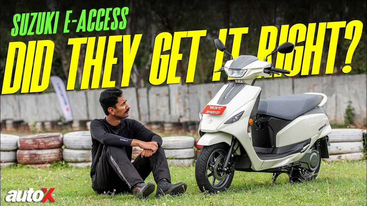 Suzuki E Access First Ride Impressions Smooth Smart & Promising AutoX 1748843076316