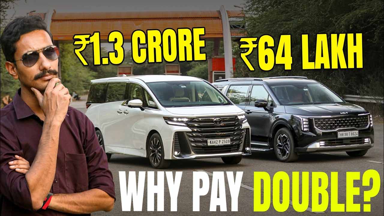 Toyota Vellfire Vs Kia Carnival Double The Cost Double The Luxury AutoX 1749632498095