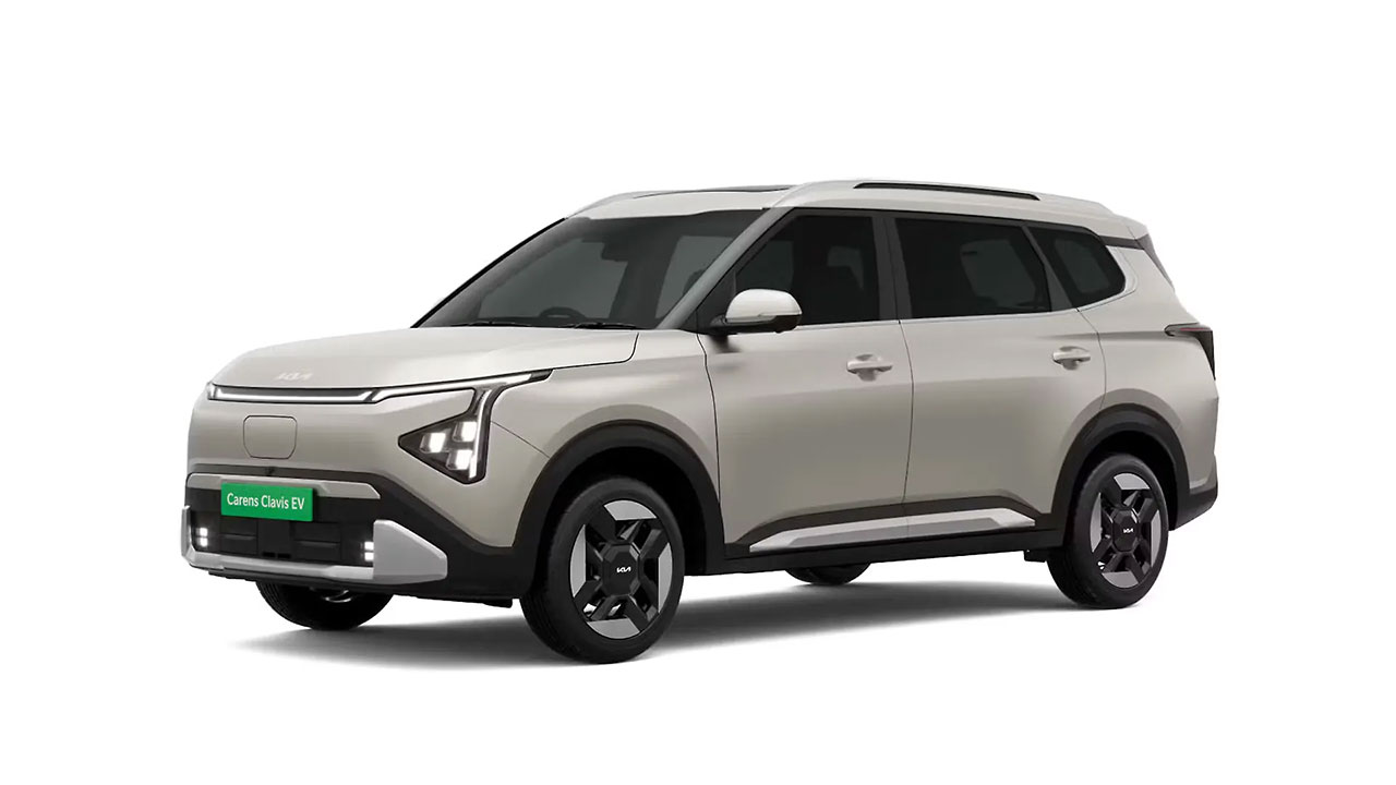 Kia Carens Clavis EV Ivory Silver Matte