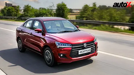 Maruti Suzuki Dzire AMT Front Three Quarter 1752742700996