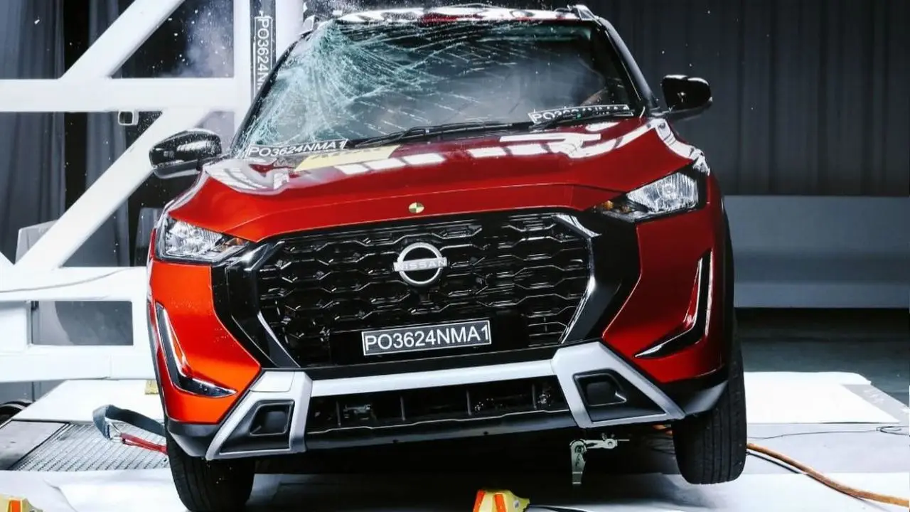 Nissan Magnite Facelift Global NCAP Crash Test  1753414587568