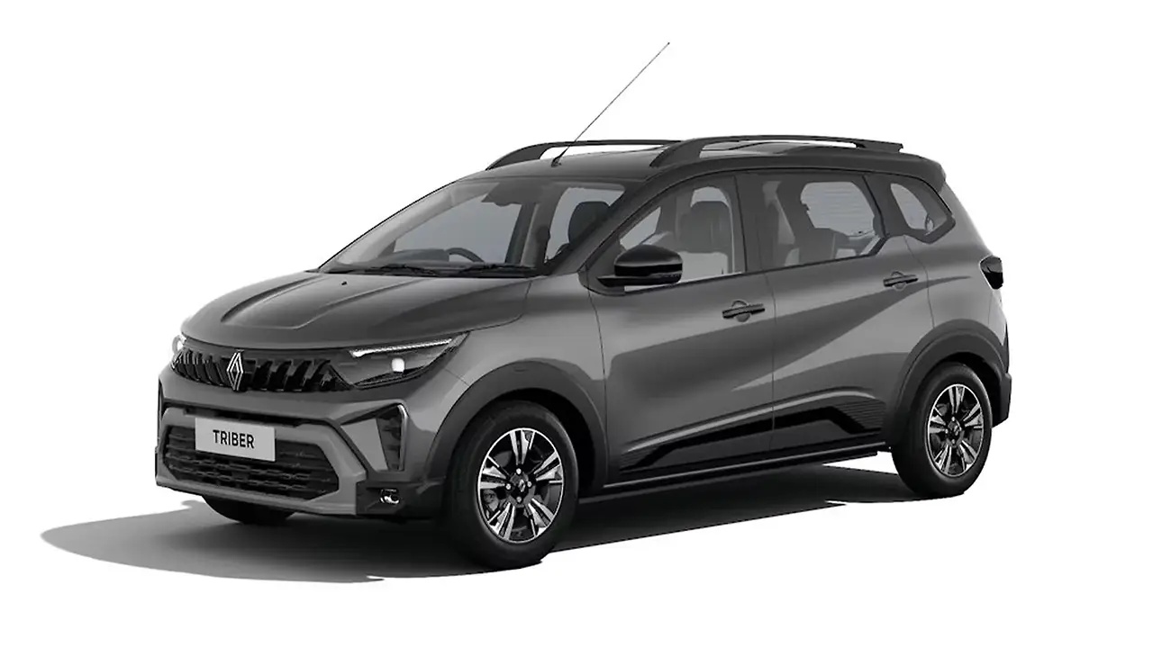 Renault Triber Shadow Grey with Mystery Black Roof