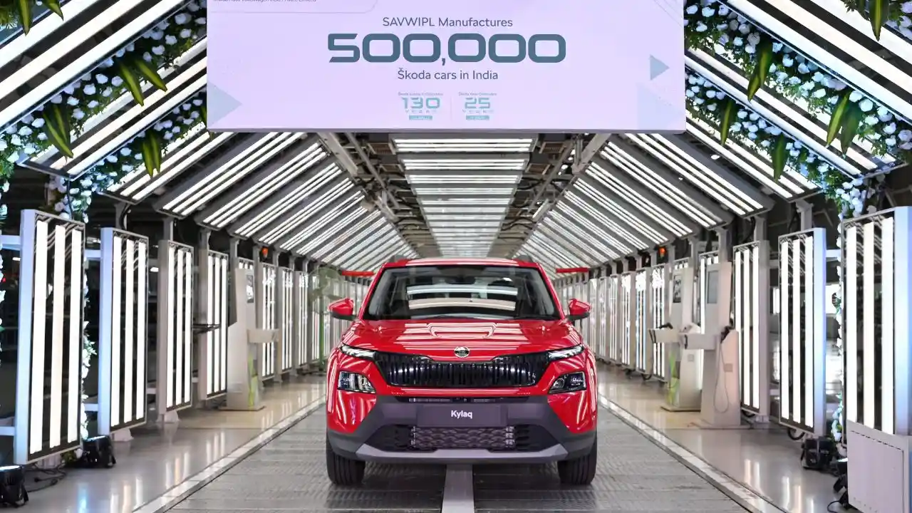 Skoda 5 Lakh Production Milestone 1751810459205