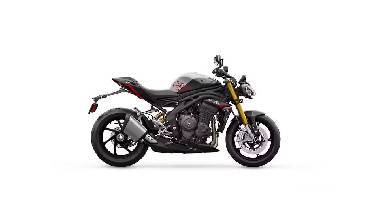 Triumph Speed Triple 1200 RS Granite _ Diablo Red Colour