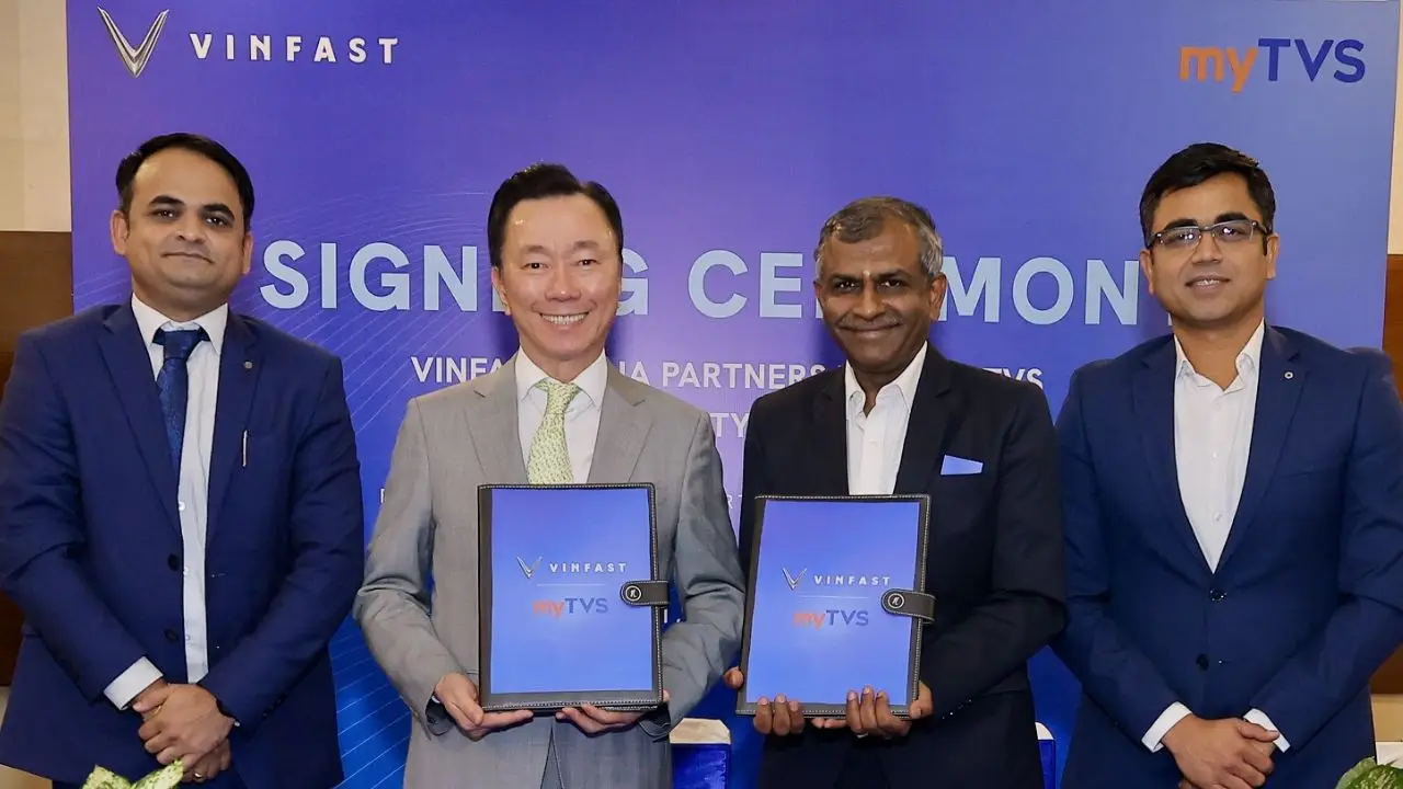 VinFast and myTVS