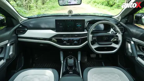 Tata Harrier EV Dashboard