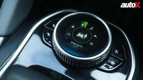 Tata Harrier EV Drive Mode Buttons
