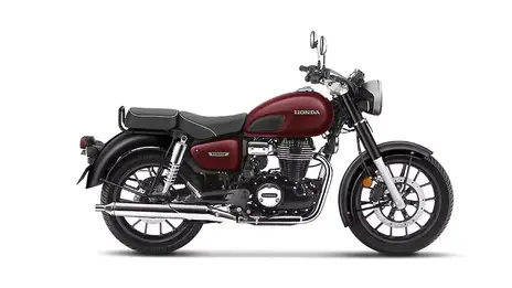 Honda CB350C DLX Rebel Red Metallic