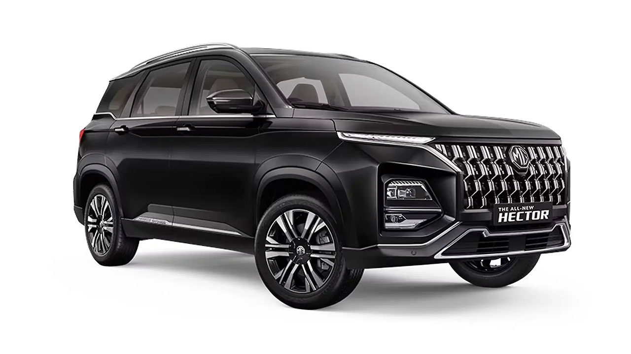 MG Hector Starry Black