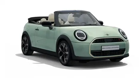 Mini Cooper S Convertible Ocean Wave Green
