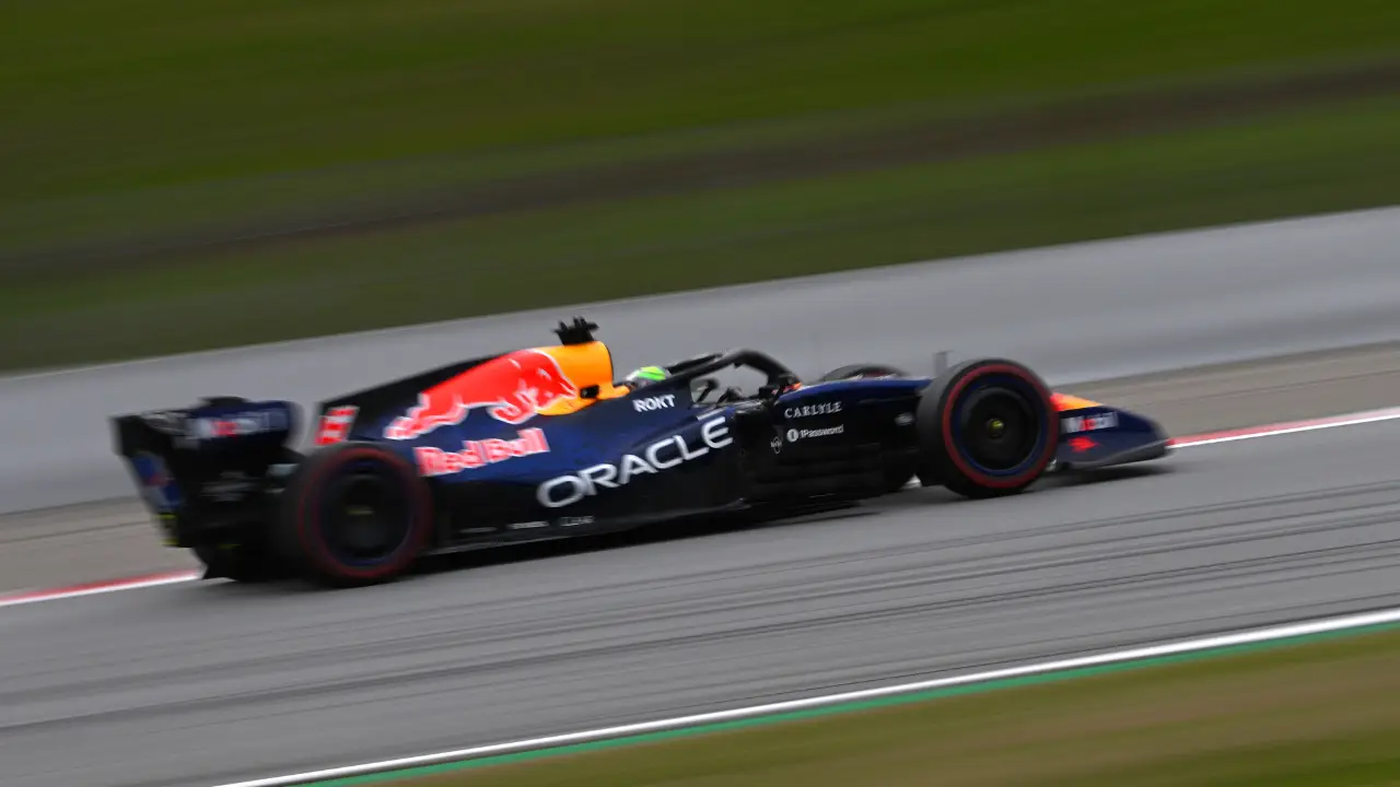 Isack Hadjar In His Red Bull RB22 1769581647079