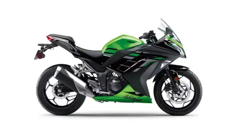 Kawasaki Ninja 300 Candy Lime Green  Ebony