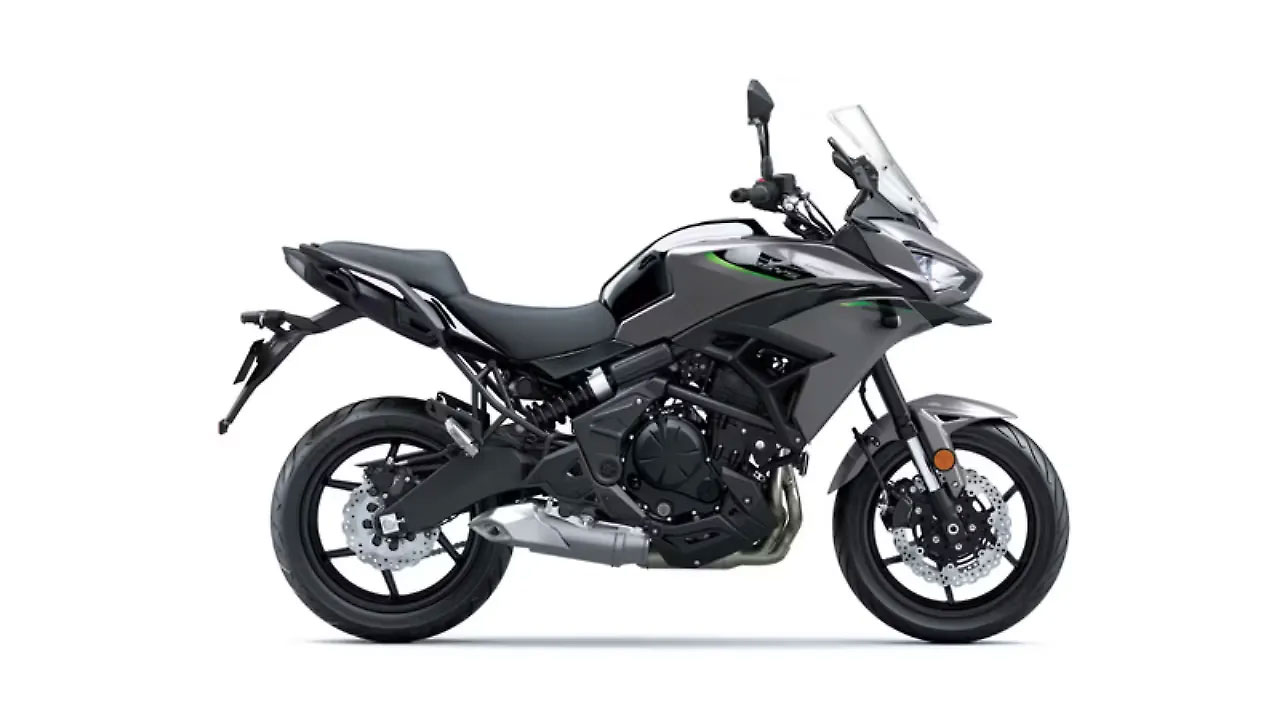 Kawasaki Versys 650 Metallic Graphite Gray  Metallic Spark Black