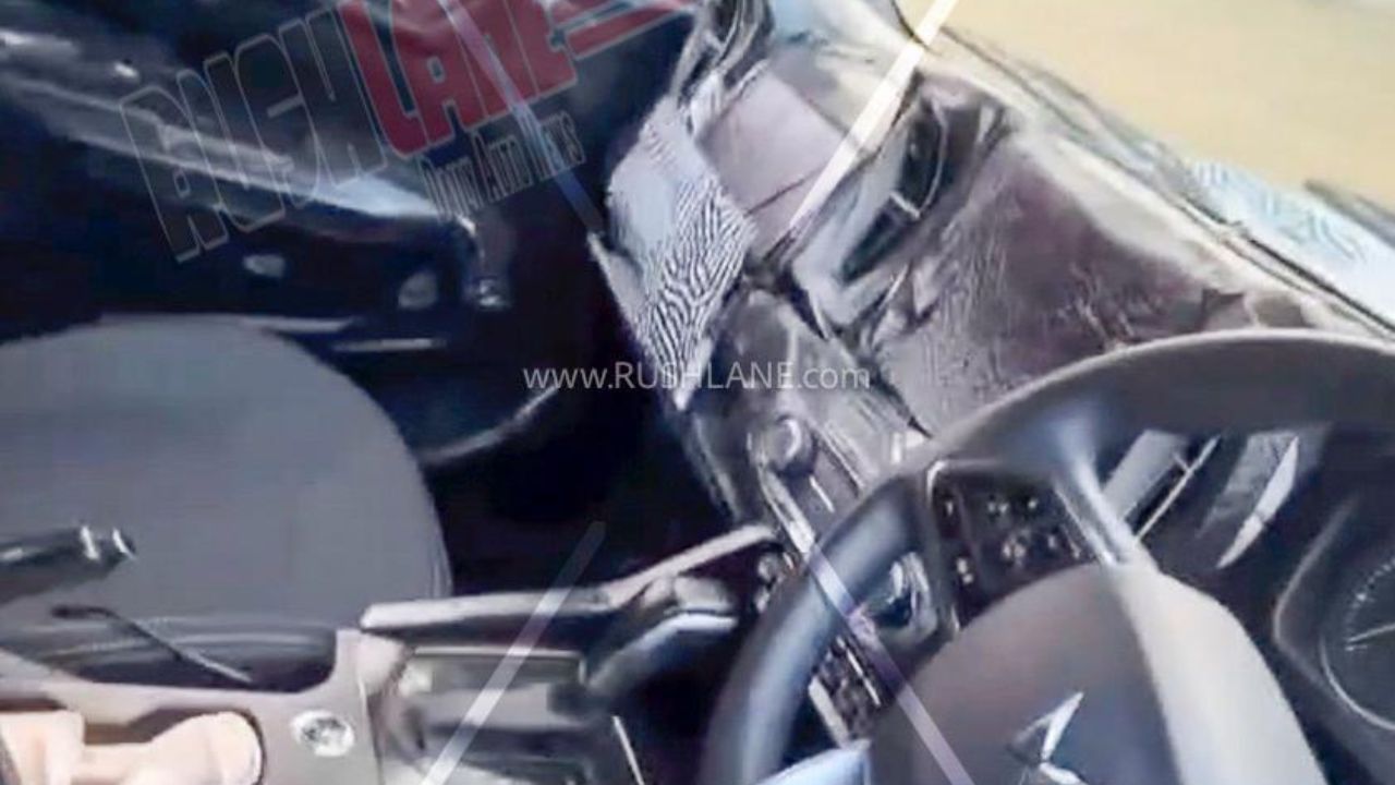 Mahindra Vision S Interior Spied.jpg